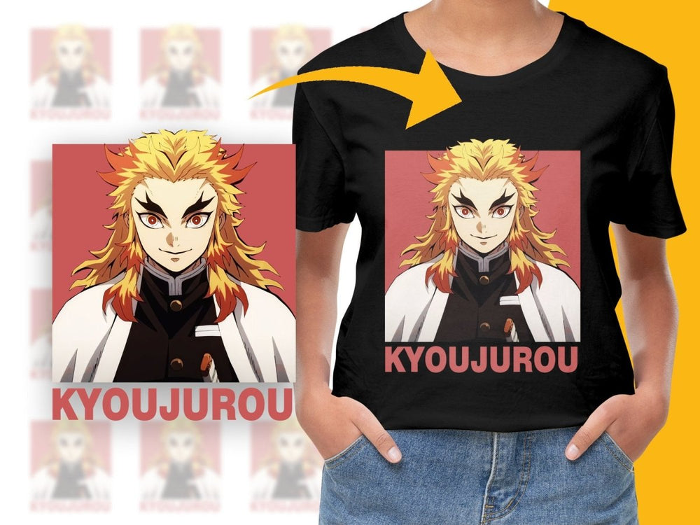 Fiery Kyoujurou Anime Character PNG Digital Download - Teepew