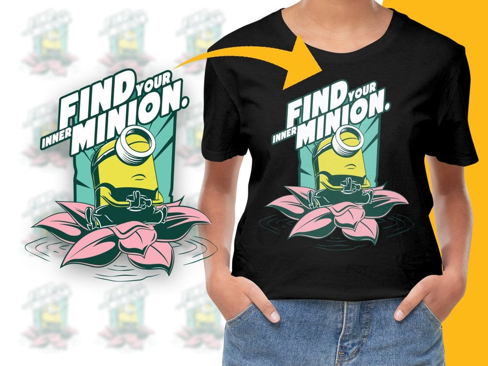 Find Your Inner Minion PNG File - Teepew
