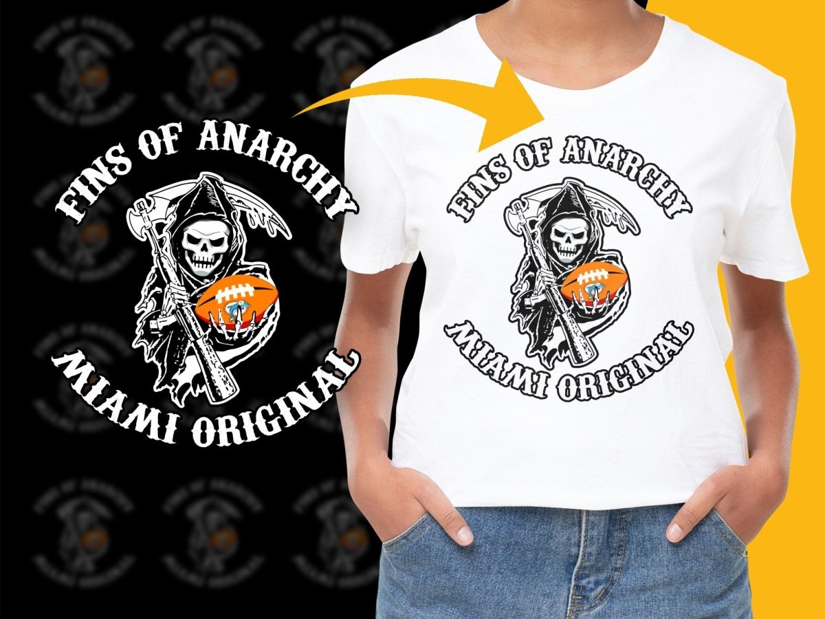 Fins of Anarchy Miami Original Graphic PNG File - Teepew