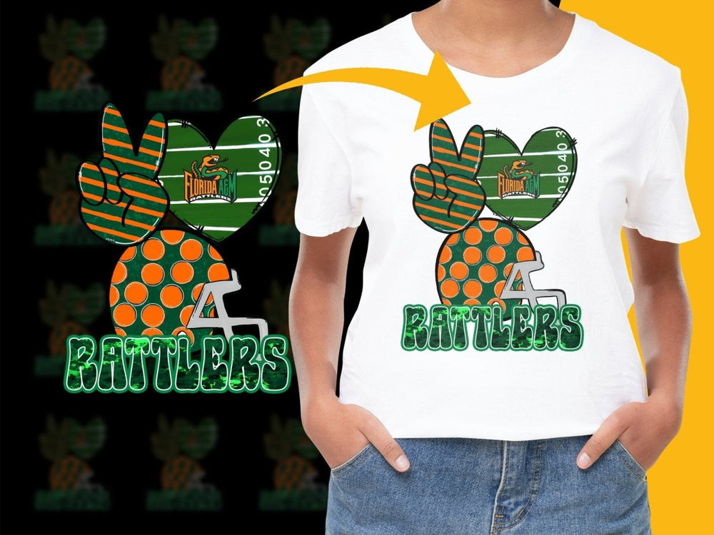 Florida A&M Rattlers NCAA College PNG File - Teepew