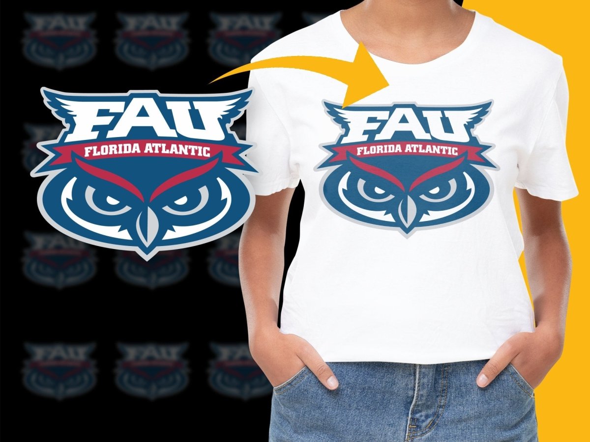 Florida Atlantic Owls College Football PNG File - Teepew