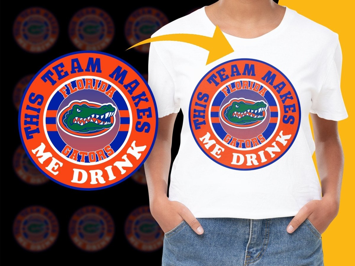 Florida Gatorsp NCAA College PNG File - Teepew