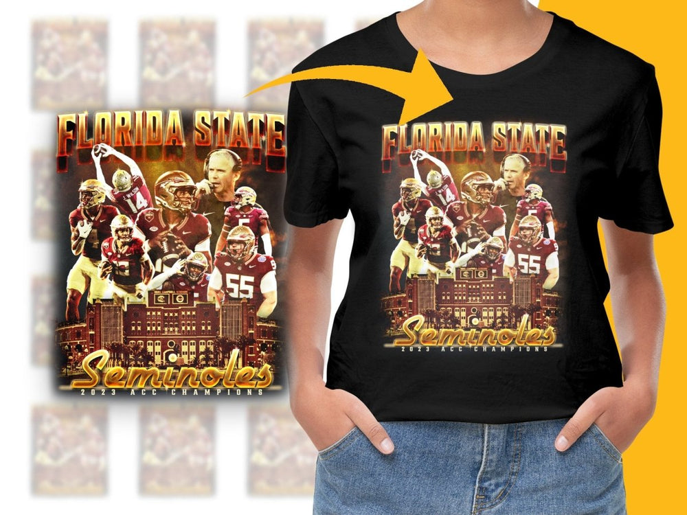 Florida State Seminoles 2023 ACC Champions PNG File - Teepew