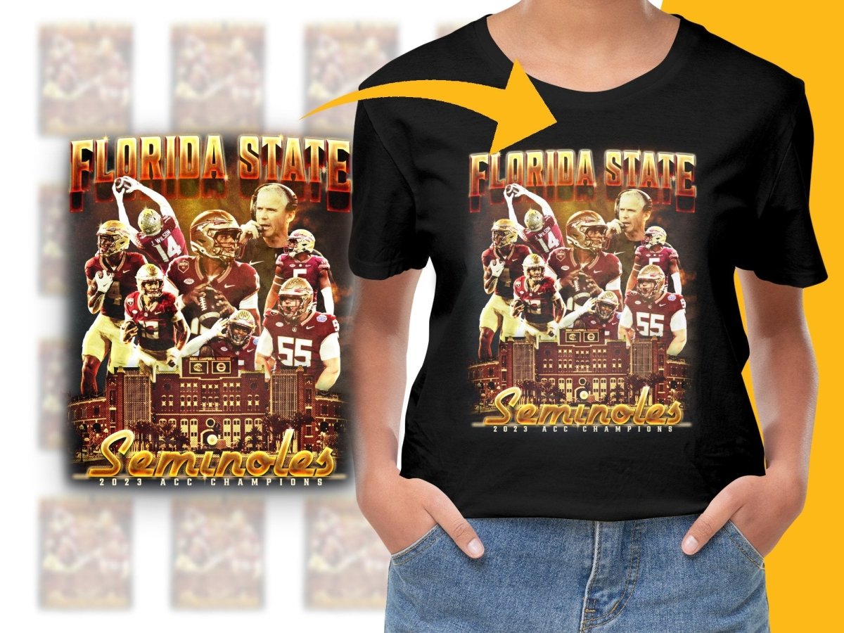 Florida State Seminoles 2023 ACC Champions PNG File - Teepew