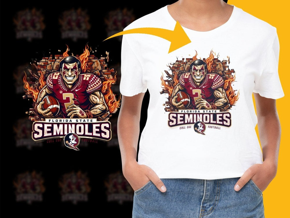 Florida State Seminoles Football Poster PNG File - Teepew