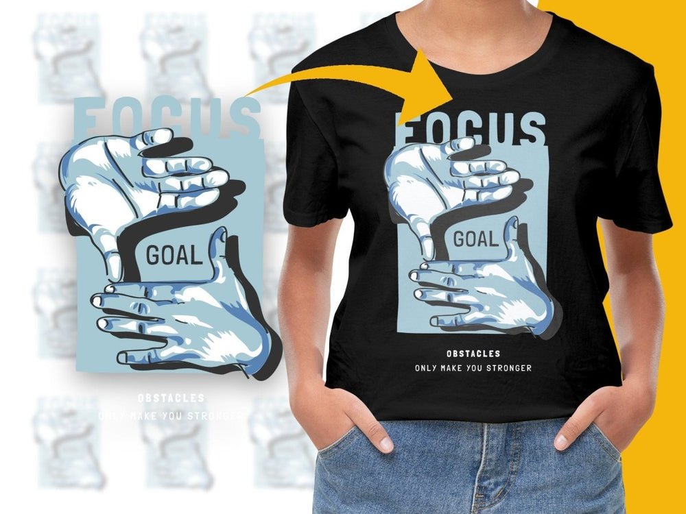 Focus Goal Hands Graphic PNG File - Teepew