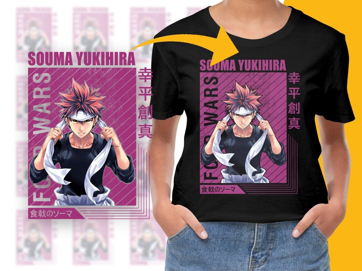 Food Wars Souma Yukihira PNG File - Teepew