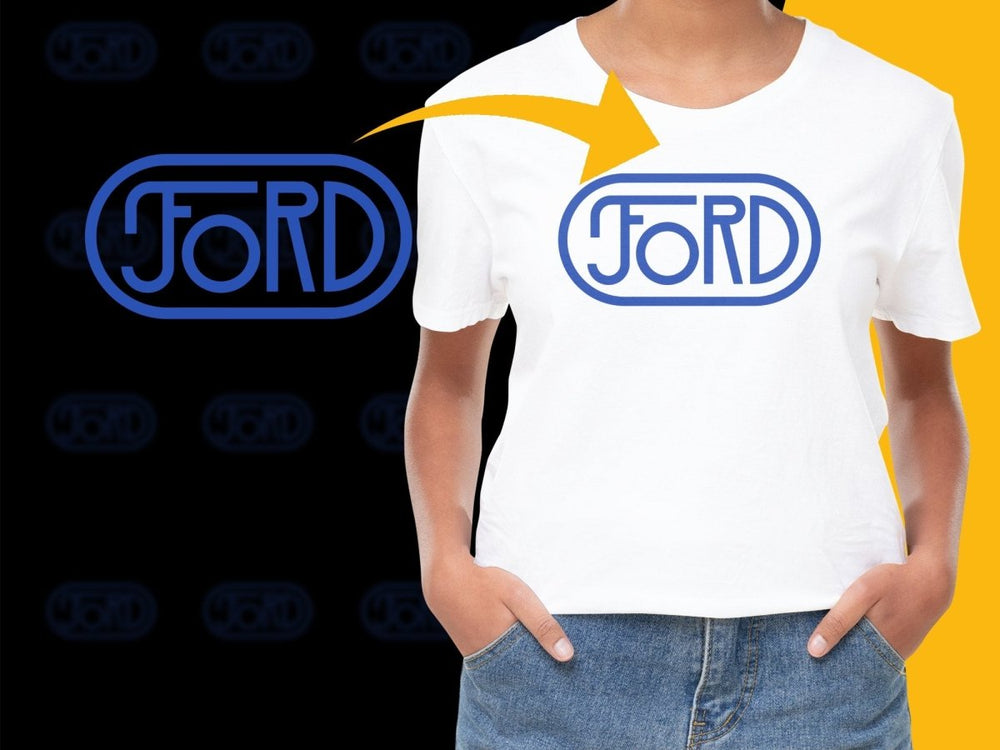 Ford Retro Logo Design PNG File - Teepew