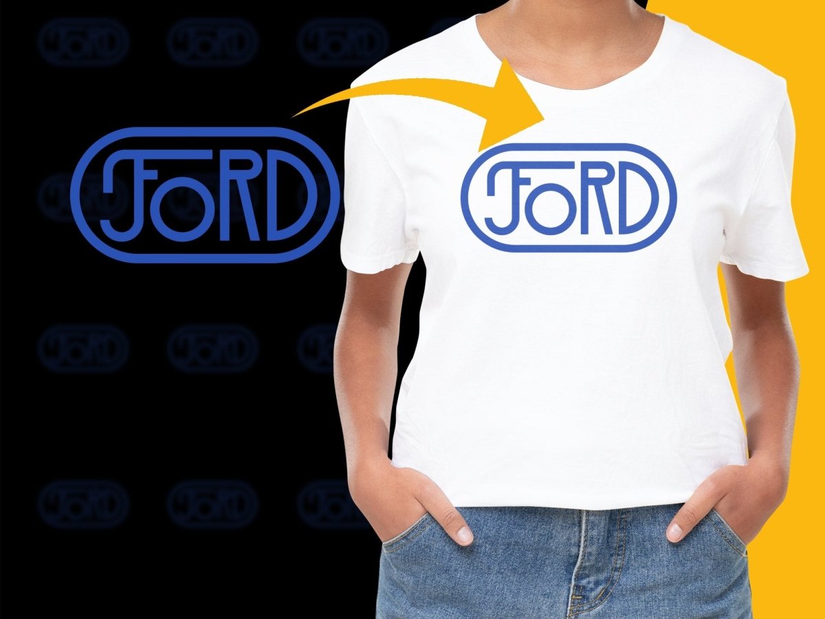 Ford Retro Logo Design PNG File - Teepew