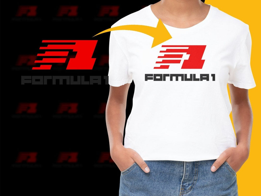 Formula 1 Retro Logo Design Classic Style PNG File - Teepew