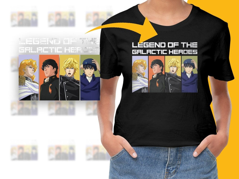 Four Iconic Anime Characters PNG File - Teepew