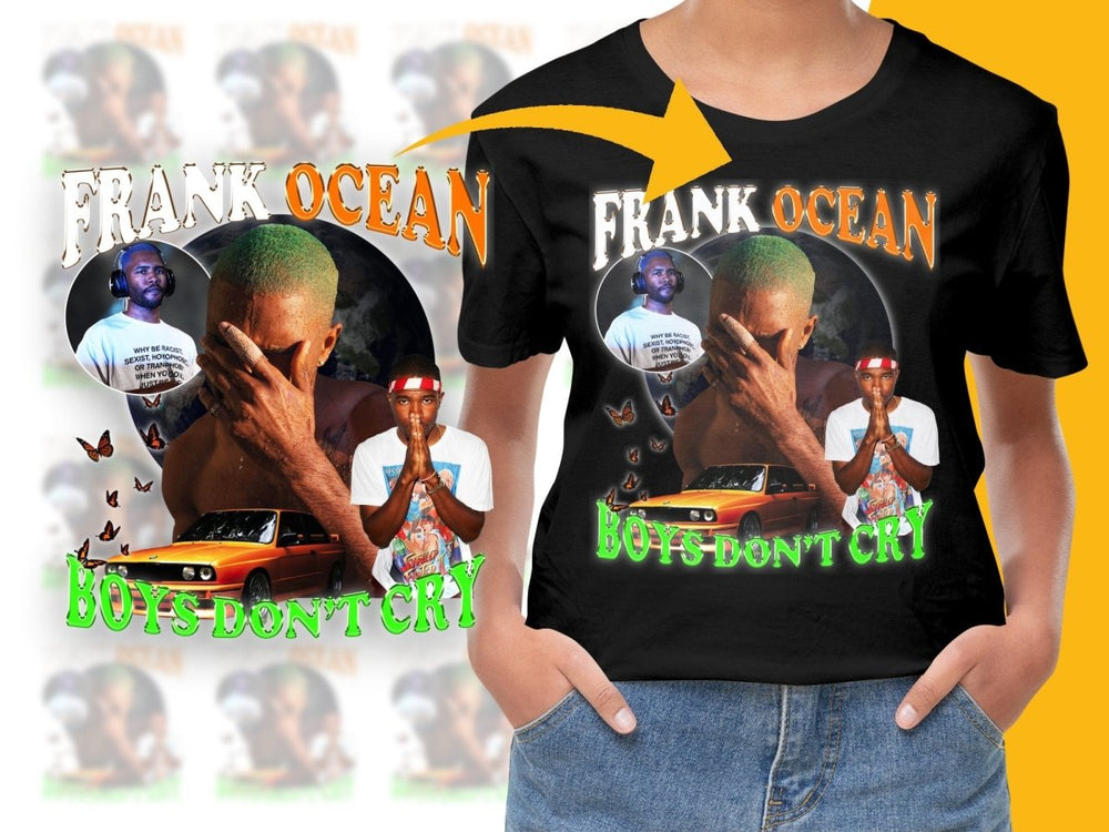 Frank Ocean Boys Don't Cry Colorful PNG File - Teepew
