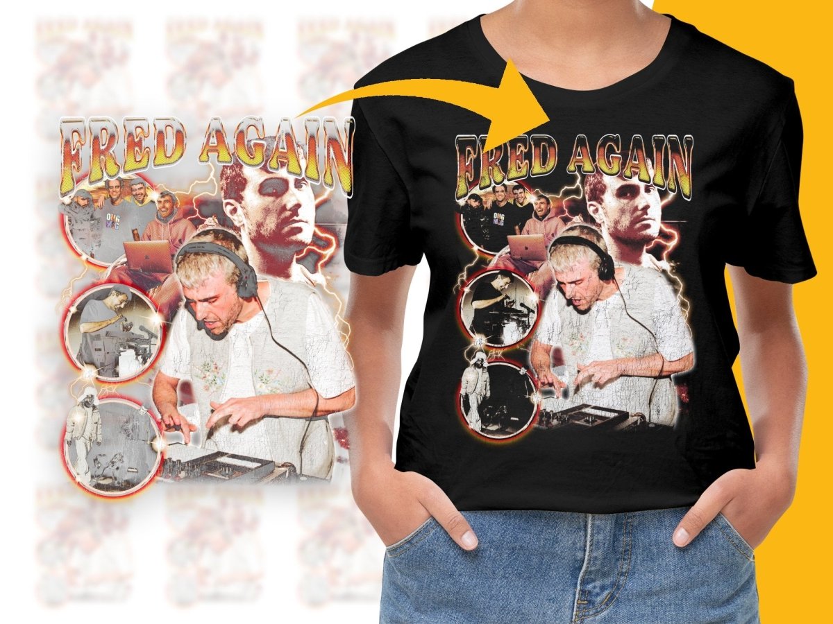 Fred Again Bootleg Art Music PNG File - Teepew