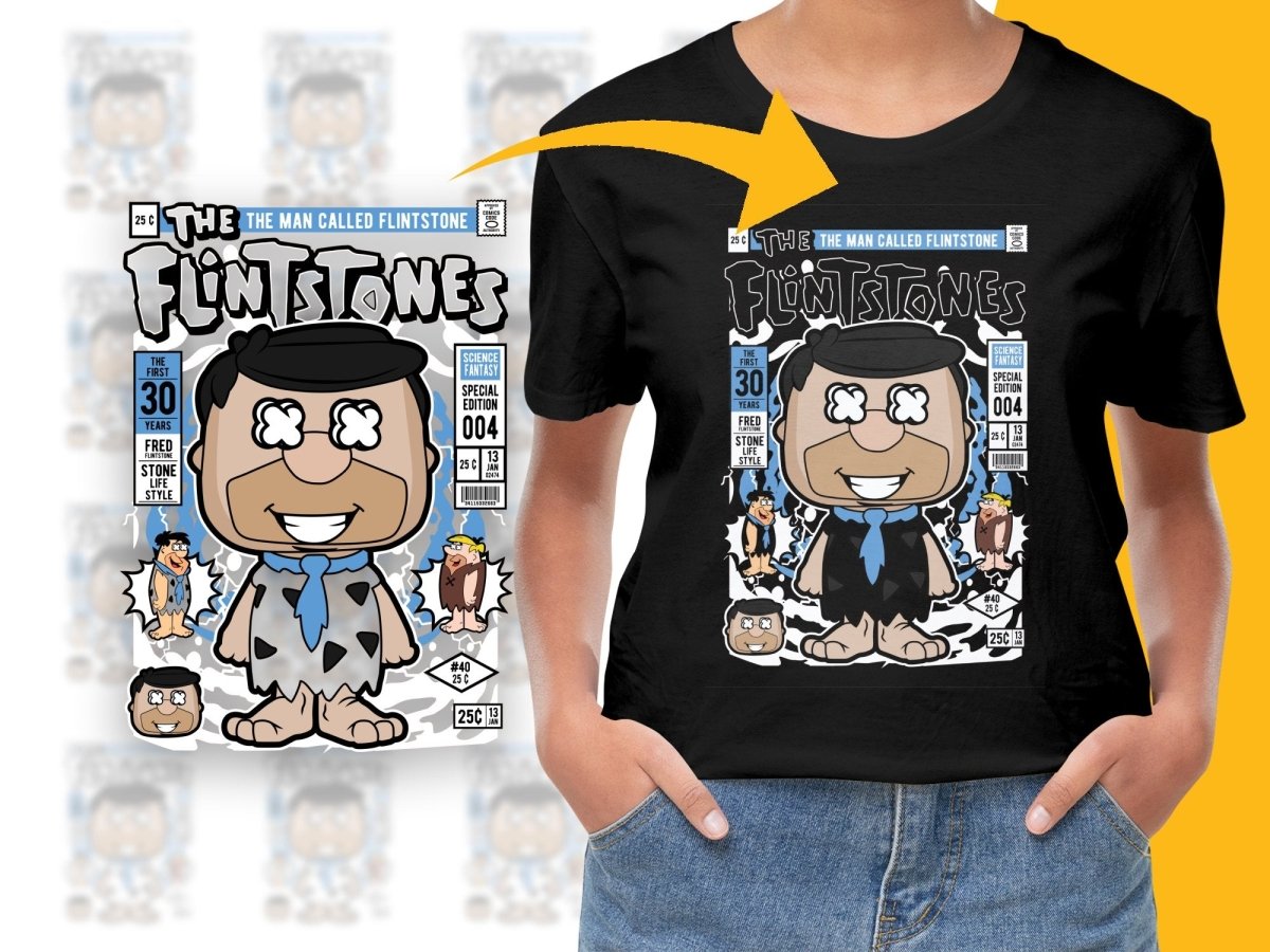 Fred Flinstones Popculture PNG File - Teepew