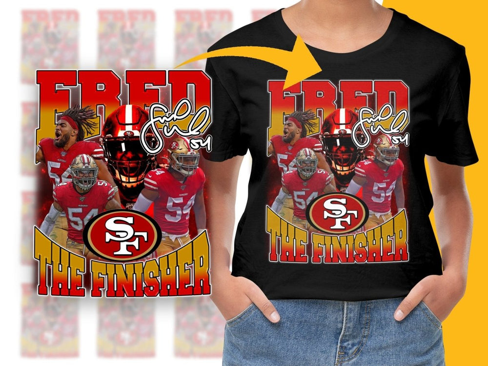 Fred The Finisher 54 Signature Football PNG File - Teepew