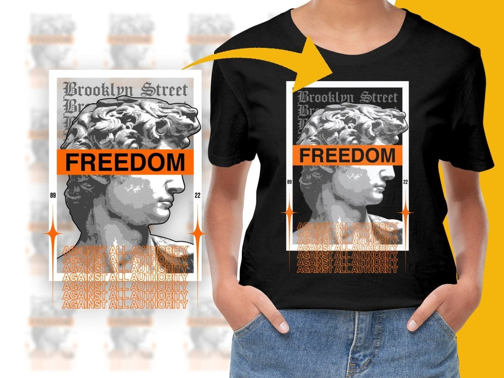 Freedom Brooklyn Street Against All Authority PNG File - Teepew