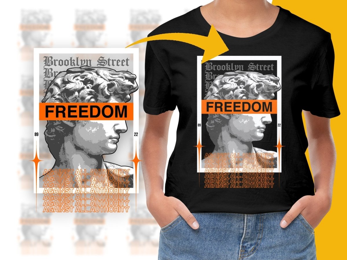 Freedom Brooklyn Street Against All Authority PNG File - Teepew
