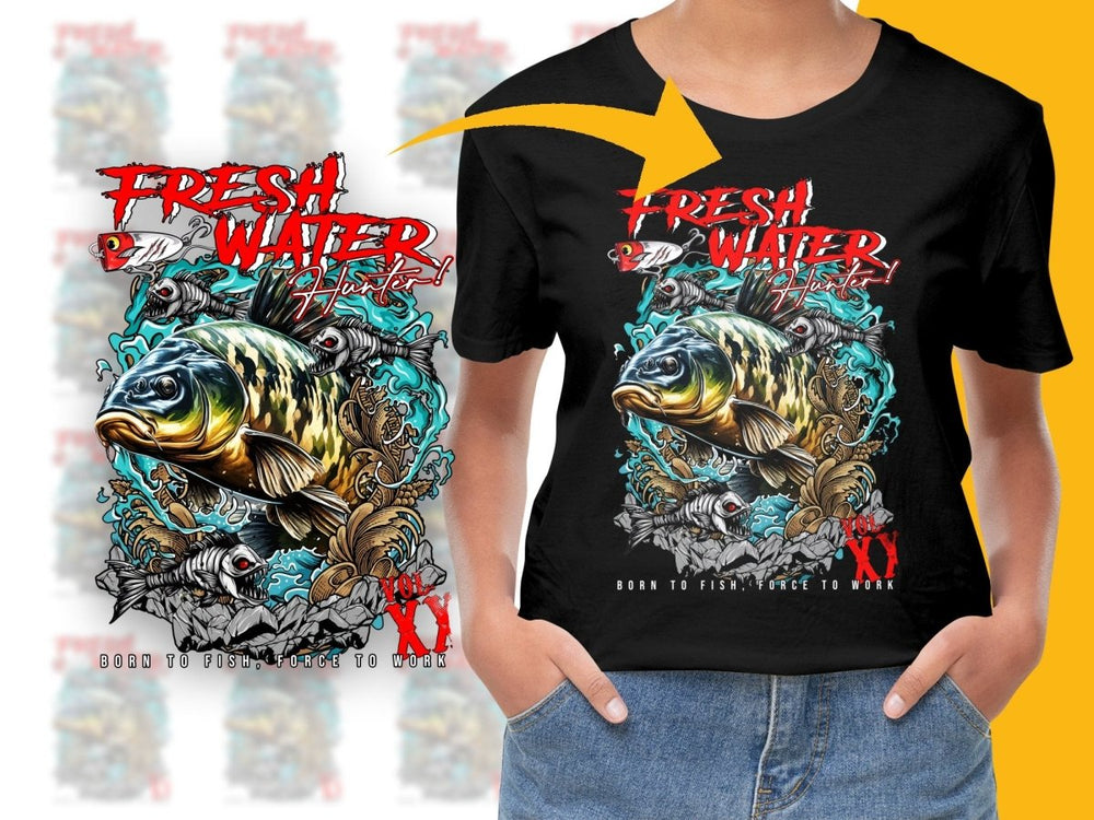 Fresh Water Hunter Vol XI Graphic PNG File - Teepew