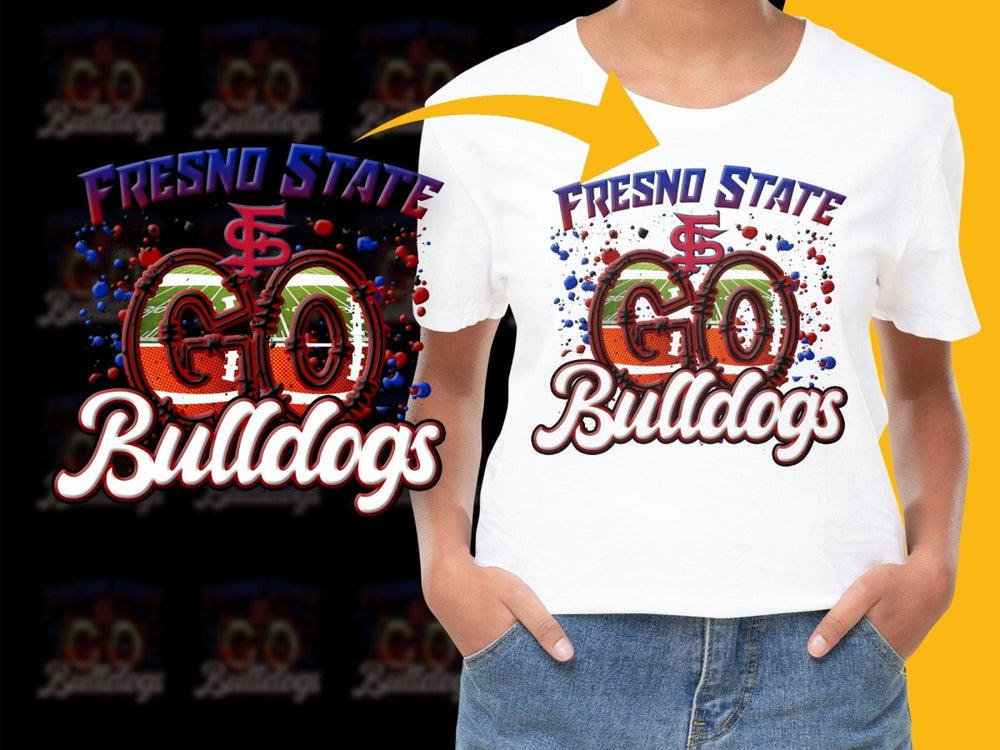 Fresno State Bulldogs NCAA College PNG File - Teepew