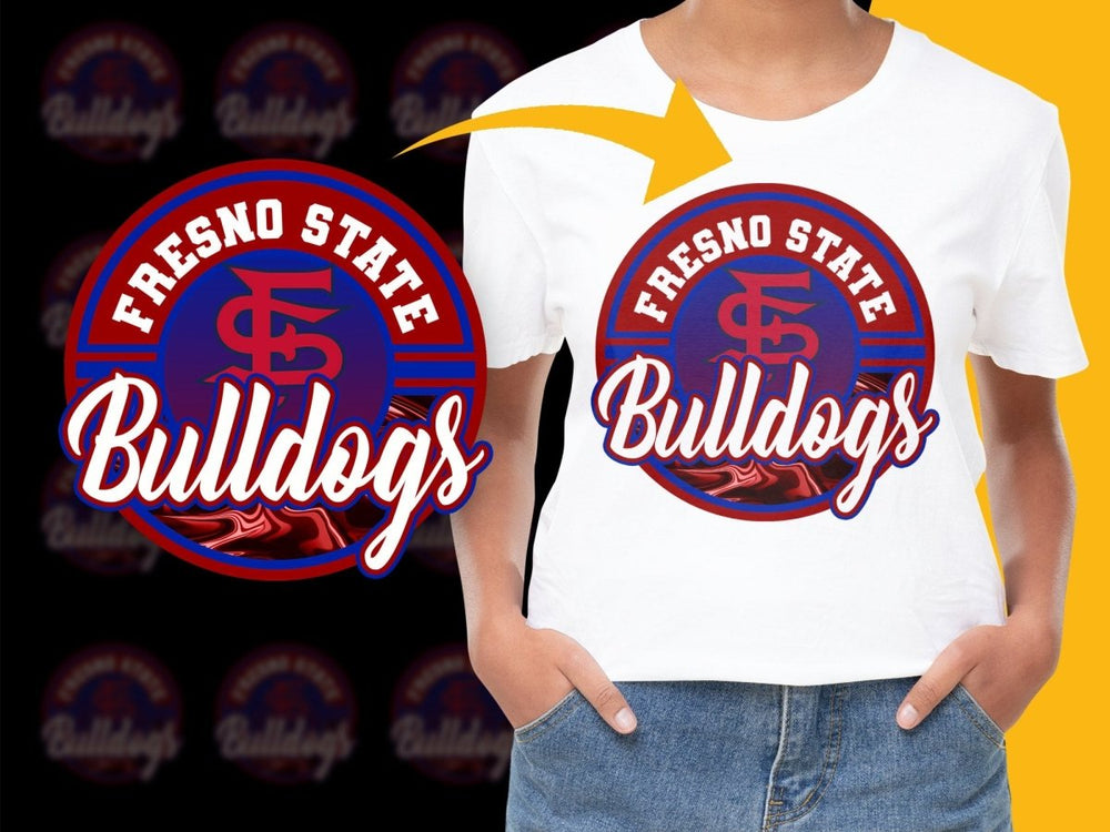 FRESNO STATE BULLDOGS NCAA College PNG File - Teepew
