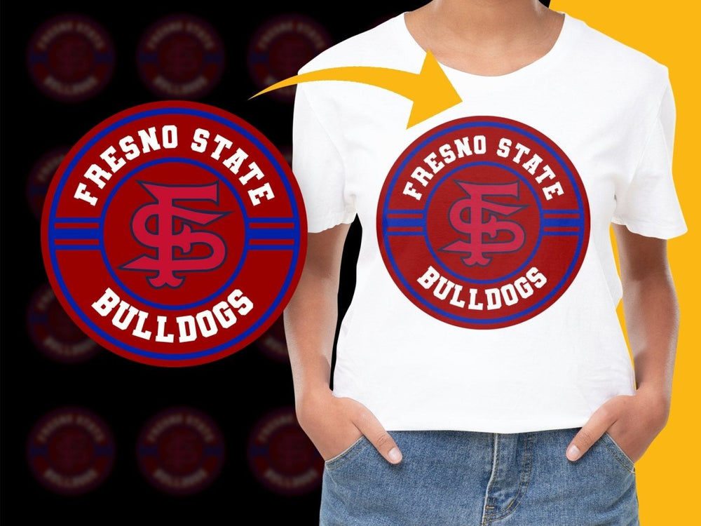 FRESNO STATE BULLDOGS NCAA College PNG File - Teepew