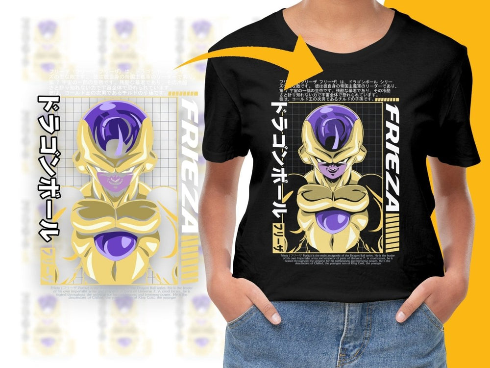 Frieza Dragon Ball Anime Villain Design Graphic PNG File - Teepew