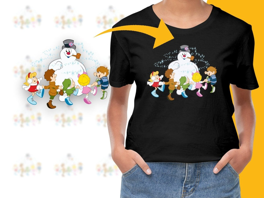 Frosty the Snowman Christmas Kids PNG File - Teepew