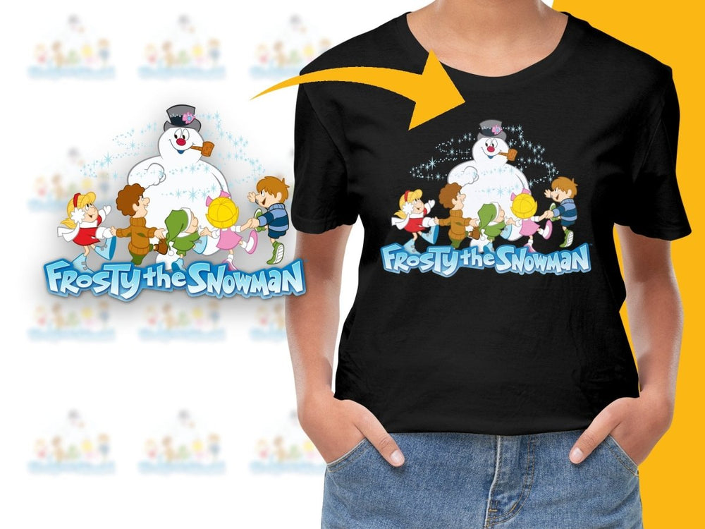 Frosty the Snowman Kids Christmas Graphic PNG File - Teepew