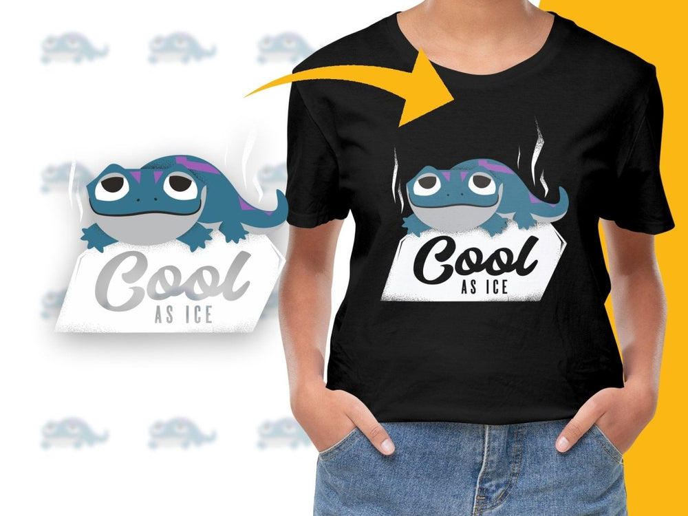 Frozen Bruni Lizard Cool As Ice Christmas PNG File - Teepew