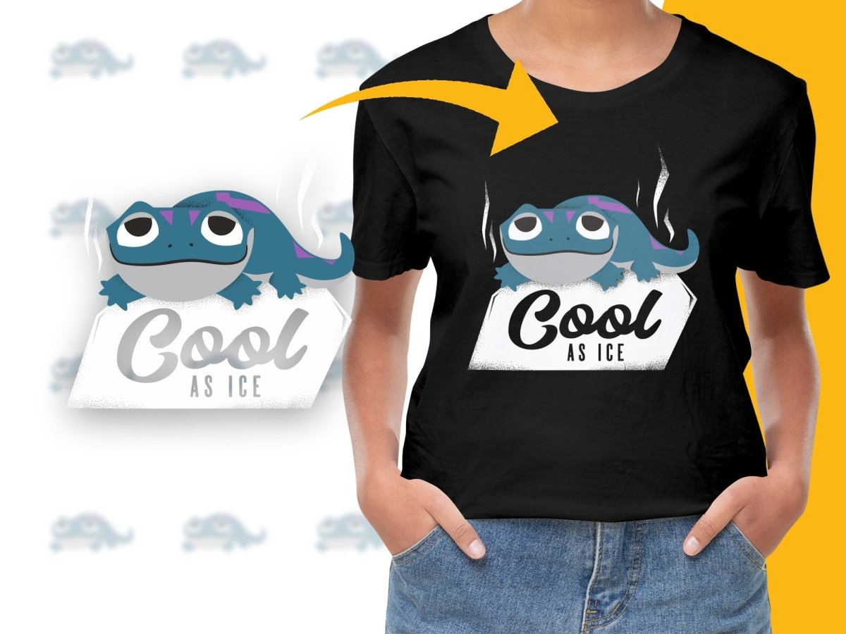 Frozen Bruni Lizard Cool As Ice Christmas PNG File - Teepew