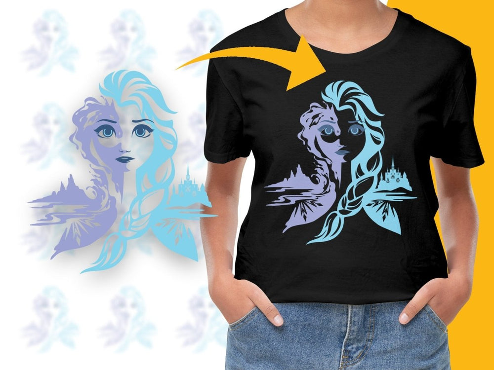 Frozen Character Elsa Christmas PNG File - Teepew