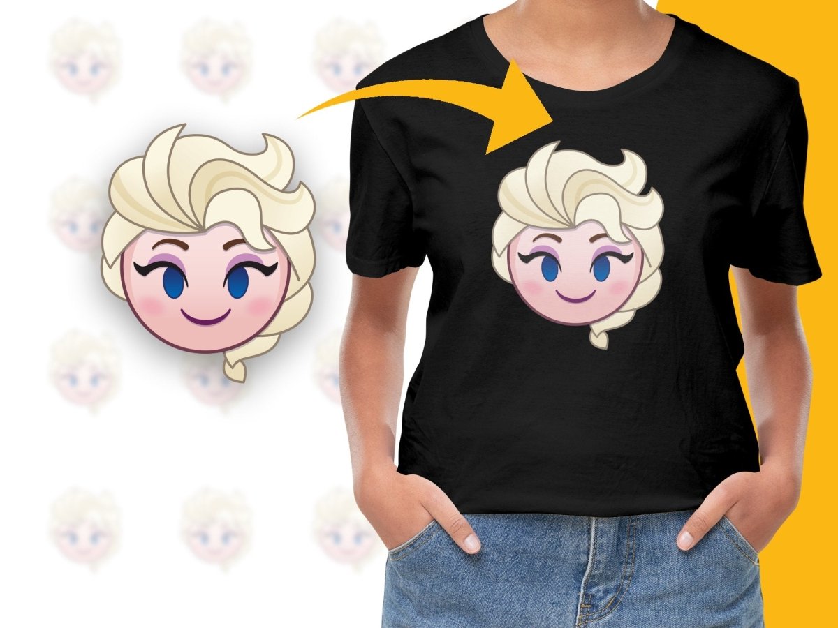 Frozen Elsa Emoji Christmas Graphic PNG File - Teepew