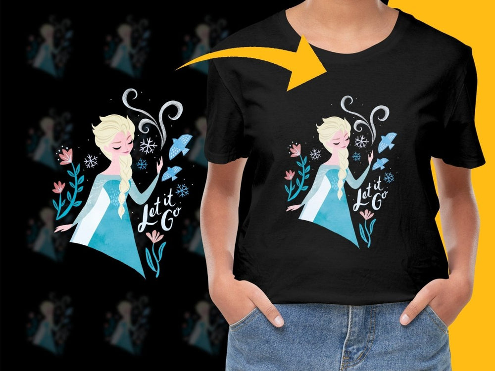 Frozen Elsa Let It Go Christmas PNG File - Teepew