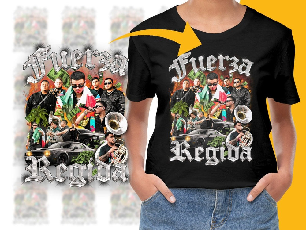 Fuerza Regida Music PNG File - Teepew