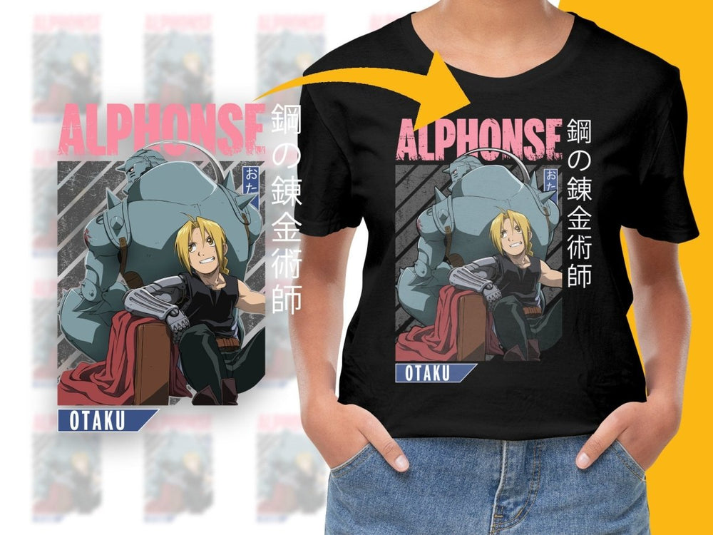Fullmetal Alchemist Edward and Alphonse Poster Digital - Teepew