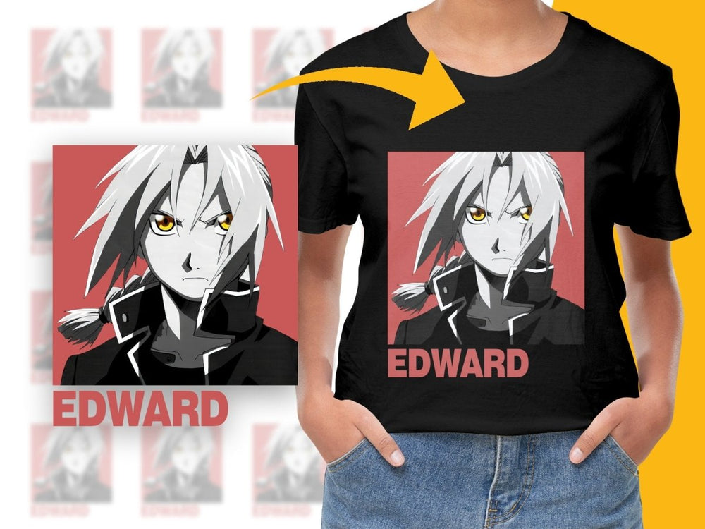 Fullmetal Alchemist Edward Digital Anime Character PNG Download - Teepew