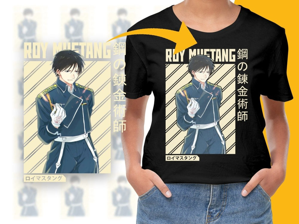 Fullmetal Alchemist Roy Mustang Anime PNG Download Digital - Teepew