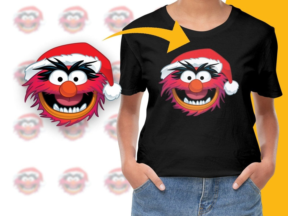 Fun Christmas Design with Animated Character PNG File - Teepew