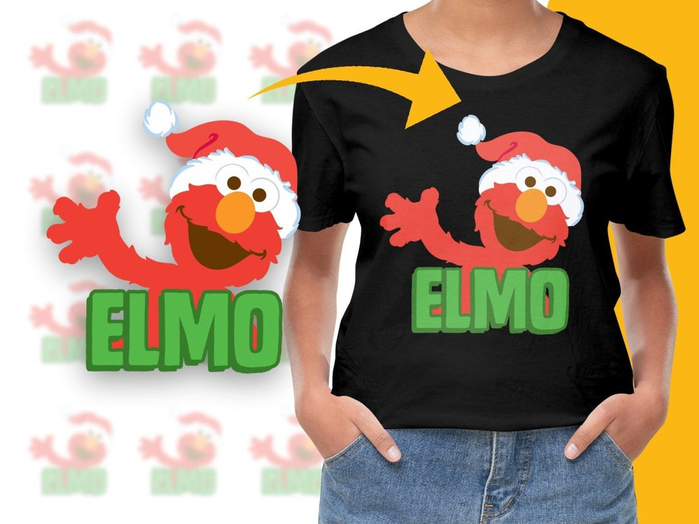 Fun Christmas Elmo Digital Product - Teepew