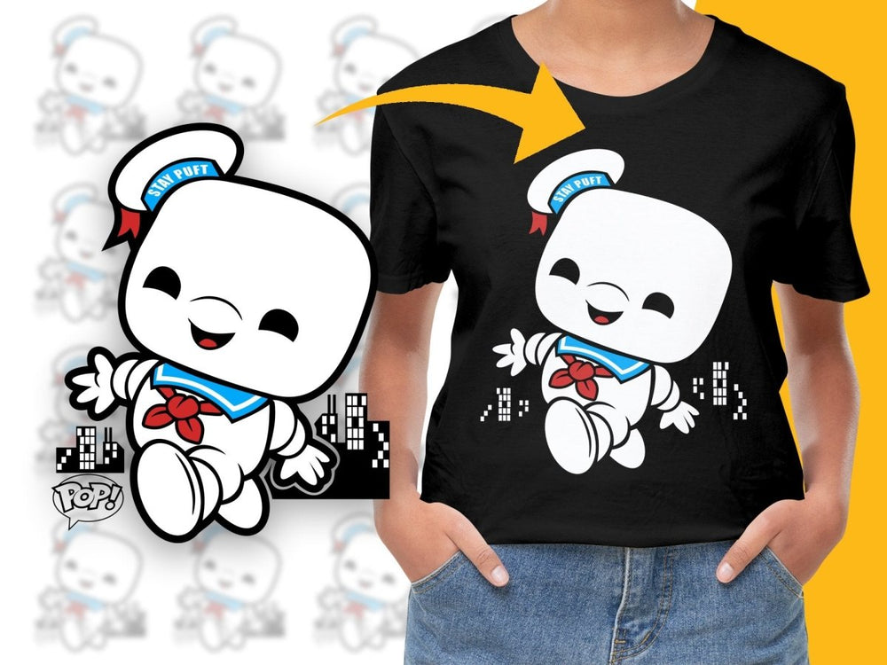 Funko Pop Adorable Stay Puft Marshmallow Man PNG File - Teepew