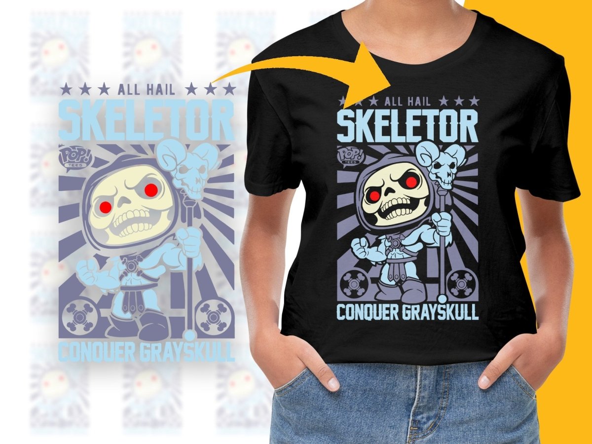 Funko Pop All Hail Skeletor Conquer Grayskull PNG File - Teepew