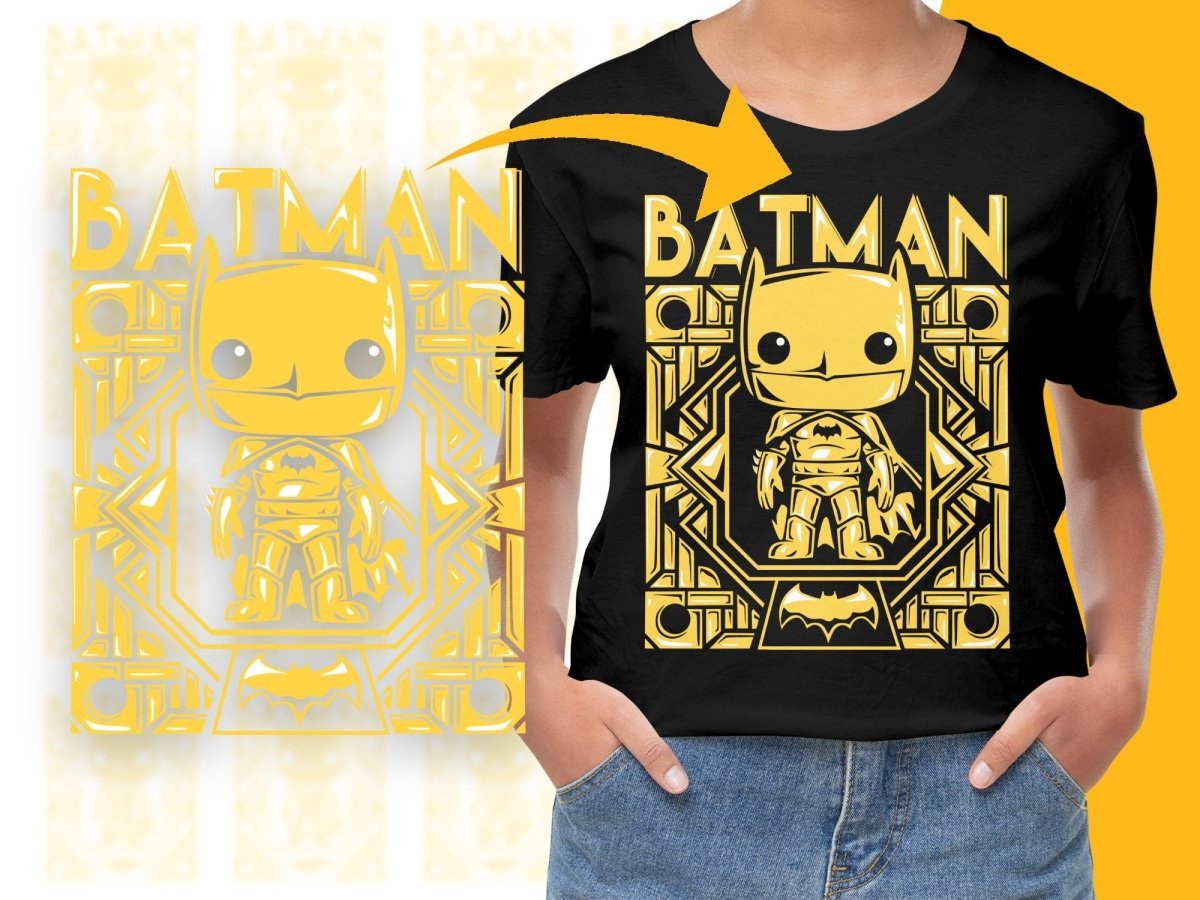 Funko Pop Batman Superhero Pop PNG File - Teepew