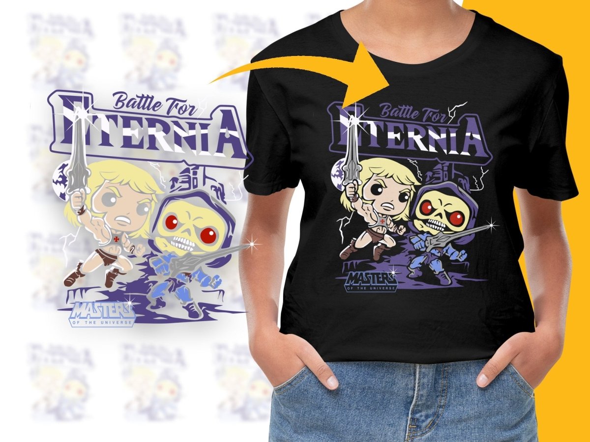 Funko Pop Battle for Eternia Masters of the Universe PNG File - Teepew