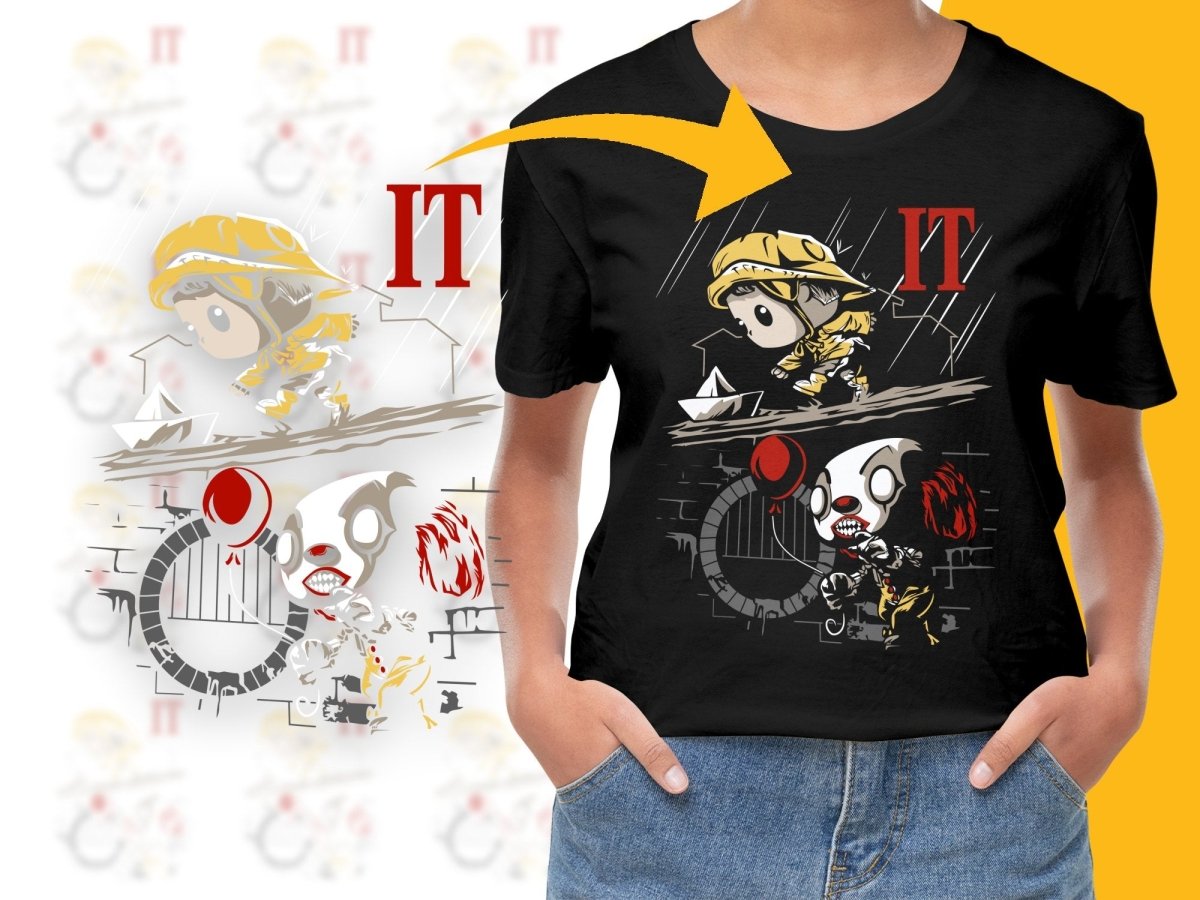 Funko Pop Bold with IT References PNG File - Teepew