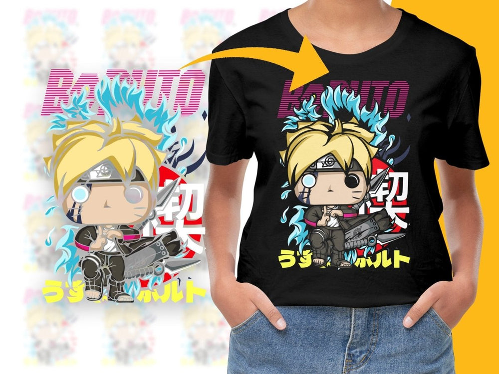 Funko Pop Boruto Anime PNG File - Teepew