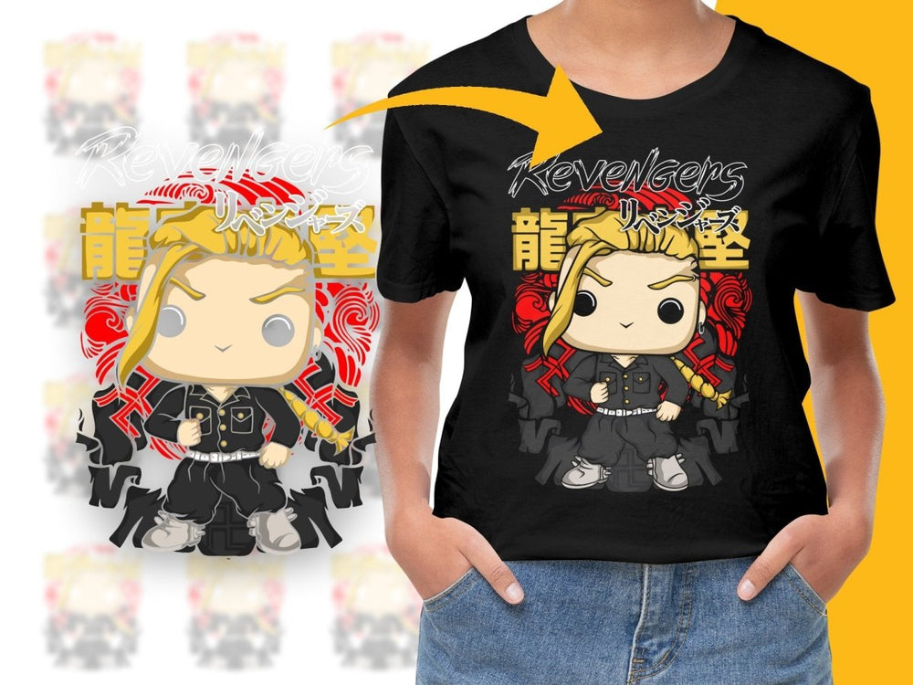 Funko Pop Chibi Style Tokyo Anime PNG File - Teepew