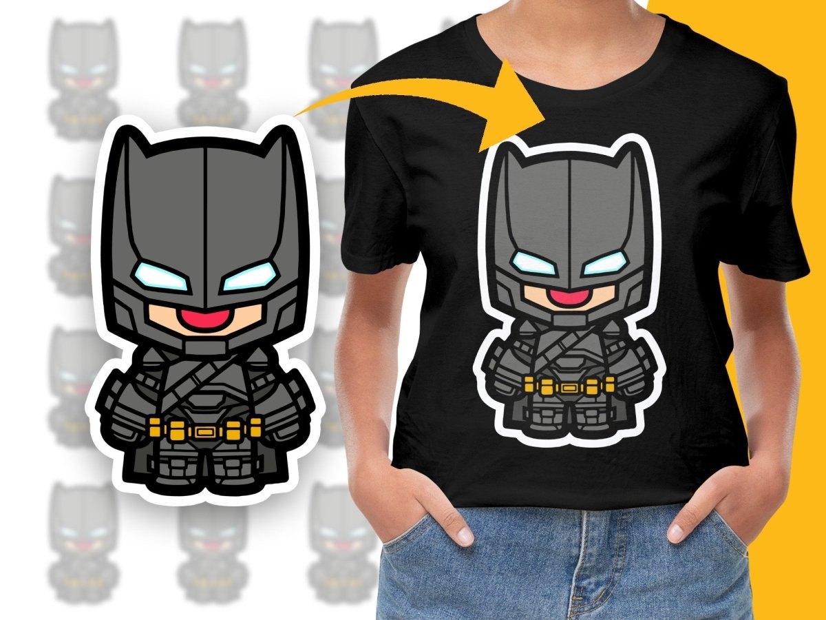 Funko Pop Cute Chibi Superhero Cartoon PNG File - Teepew