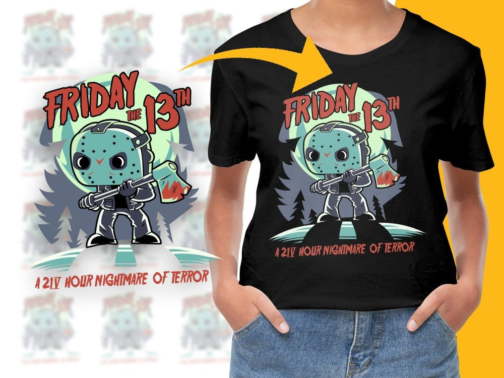 Funko Pop Friday The 13th A 24 Hour Nightmare of Terror PNG File - Teepew
