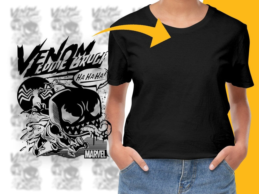 Funko Pop Marvel Venom Eddie Brock Cartoon PNG File - Teepew