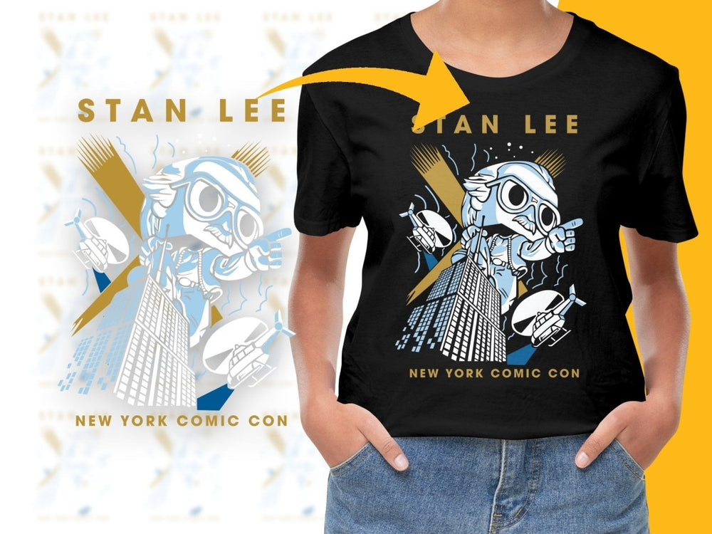 Funko Pop New York Comic Con Stan Lee Helicopters PNG File - Teepew